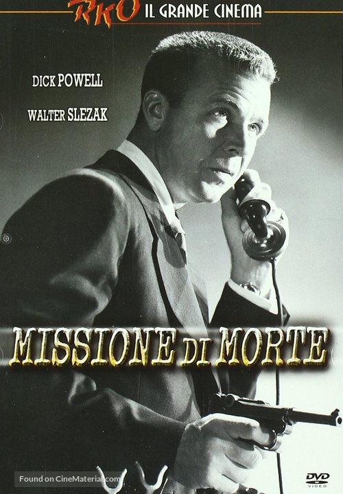 Cornered - Italian DVD movie cover