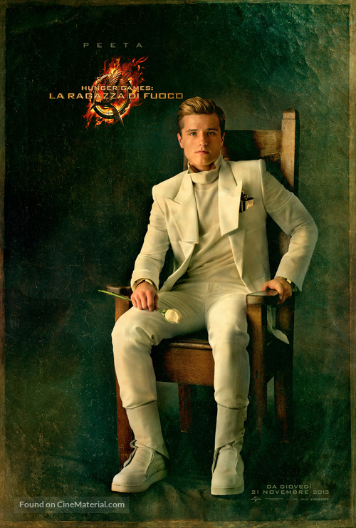 The Hunger Games: Catching Fire - Italian Movie Poster