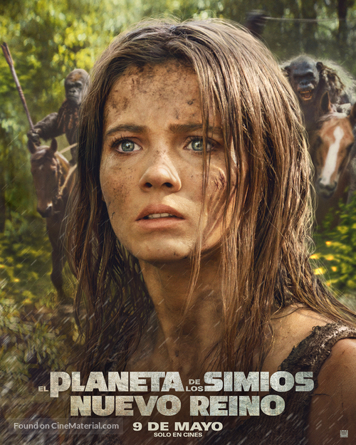 Kingdom of the Planet of the Apes - Argentinian Movie Poster