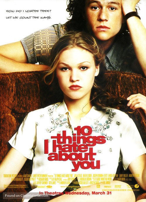 10 Things I Hate About You - Movie Poster