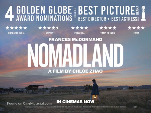 Nomadland - British Movie Poster