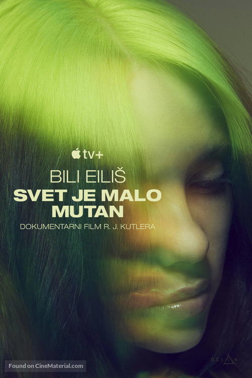 Billie Eilish: The World&#039;s a Little Blurry - Serbian Movie Poster