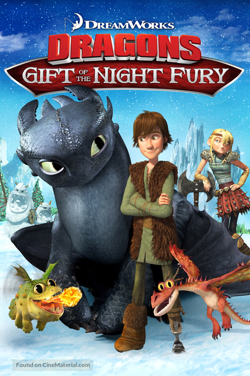 Dragons: Gift of the Night Fury - DVD movie cover