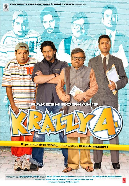 Krazzy 4 - Indian Movie Poster