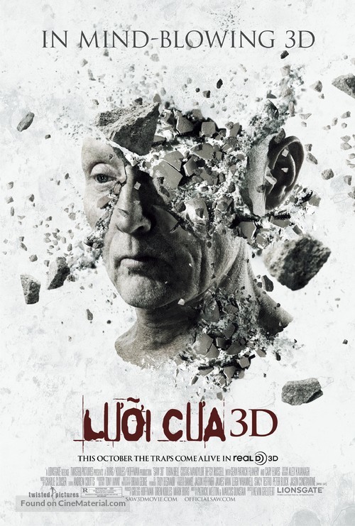 Saw 3D - Vietnamese Movie Poster