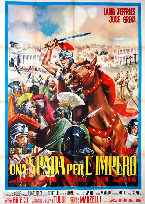 Una spada per l&#039;impero - Italian Movie Poster