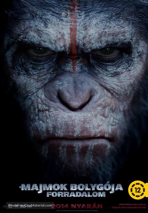 Dawn of the Planet of the Apes - Hungarian Movie Poster