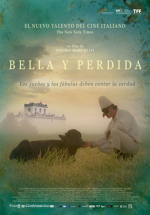 Bella e perduta - Spanish Movie Poster