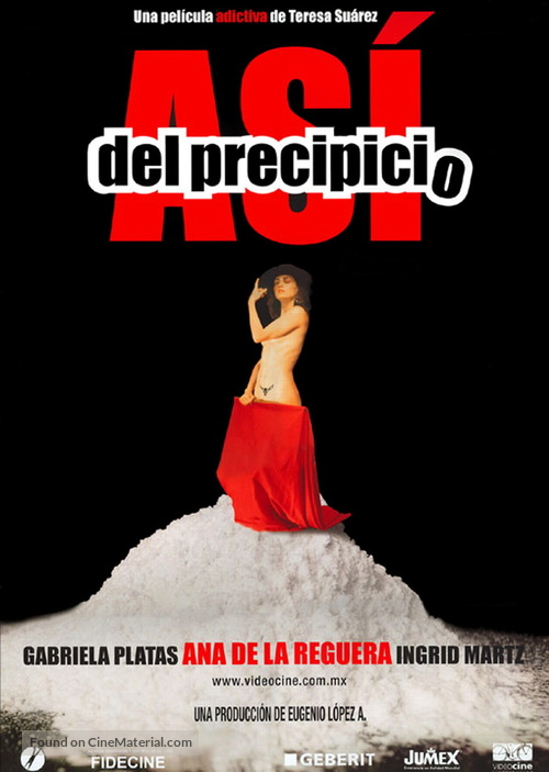 As&iacute; del precipicio - Mexican poster