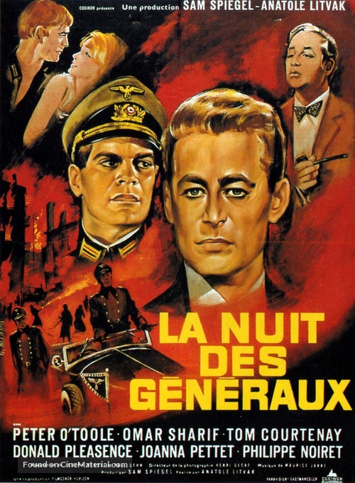 The Night of the Generals - French Movie Poster