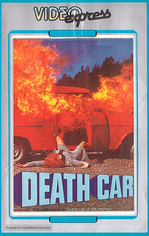 Death Car on the Freeway - Finnish VHS movie cover