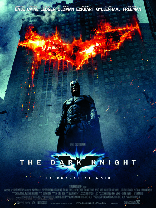 The Dark Knight - French Movie Poster