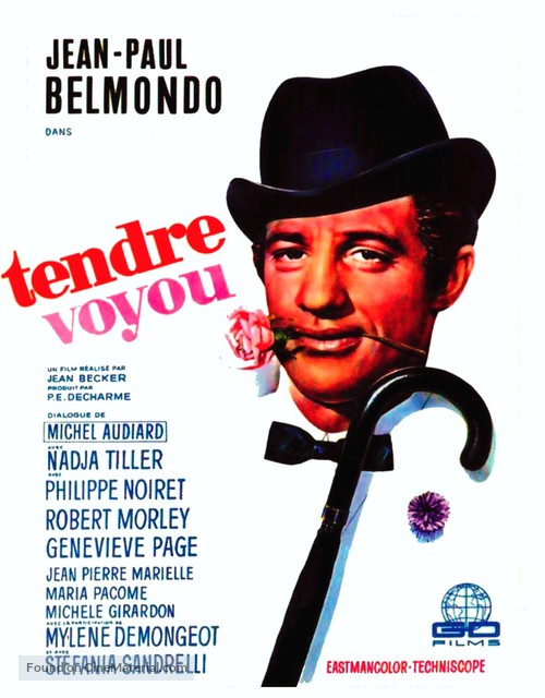 Tendre voyou - Belgian Movie Poster