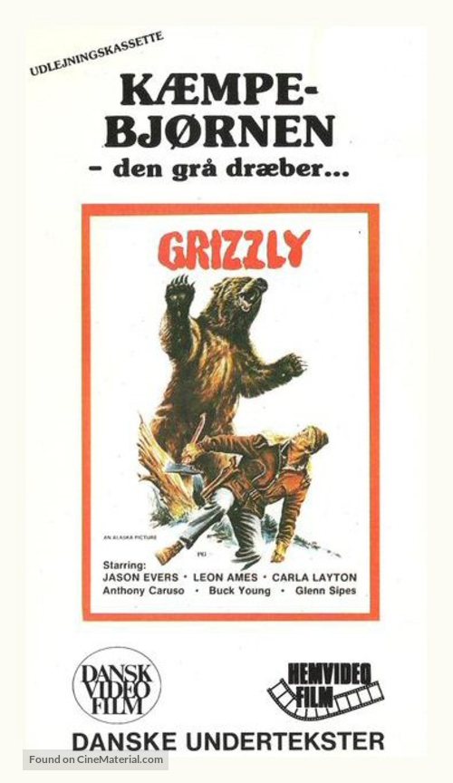 Grizzly - Danish Movie Cover