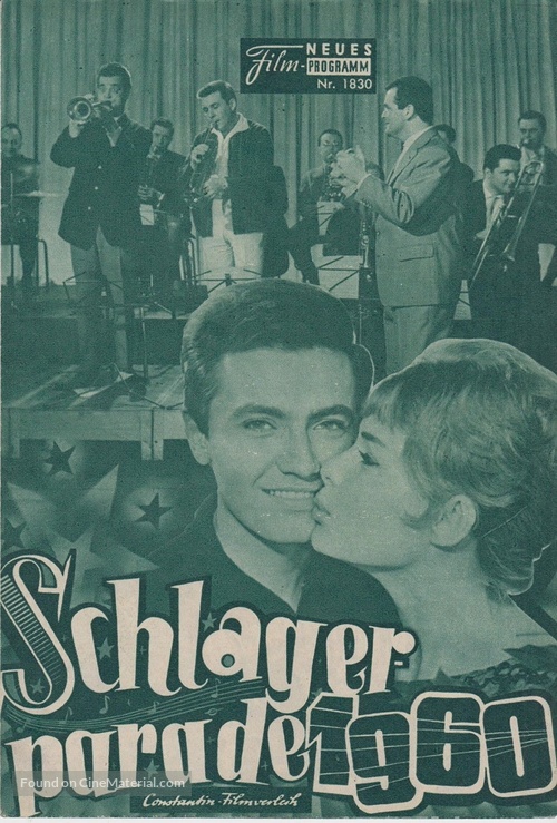 Schlagerparade 1960 - Austrian poster