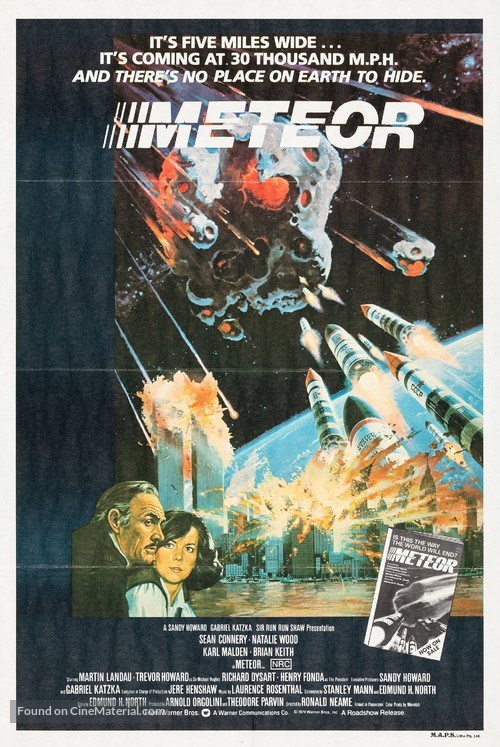 Meteor - Australian Movie Poster