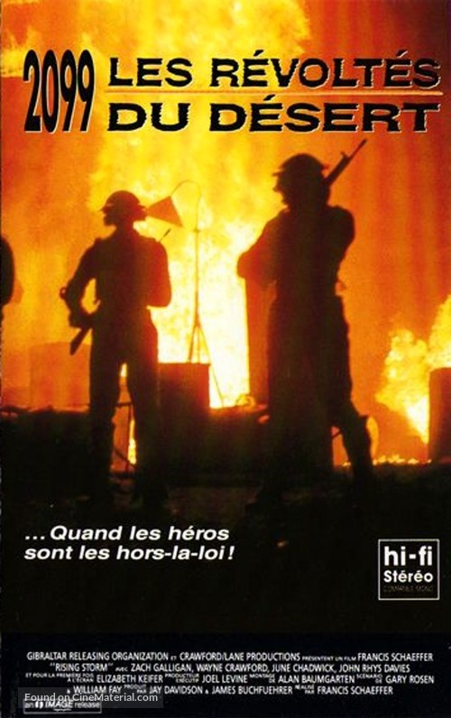 Rising Storm - French VHS movie cover