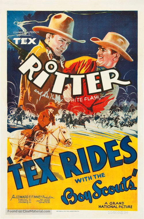 Tex Rides with the Boy Scouts - Movie Poster