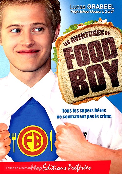 The Adventures of Food Boy - French DVD movie cover