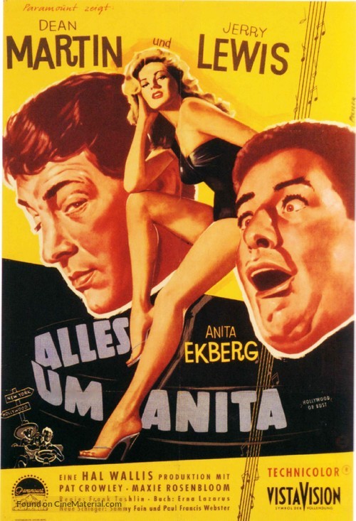 Hollywood or Bust - German Movie Poster