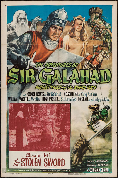 The Adventures of Sir Galahad - Movie Poster