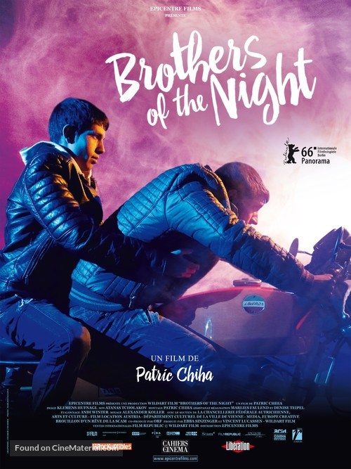 Br&uuml;der der Nacht - French Movie Poster