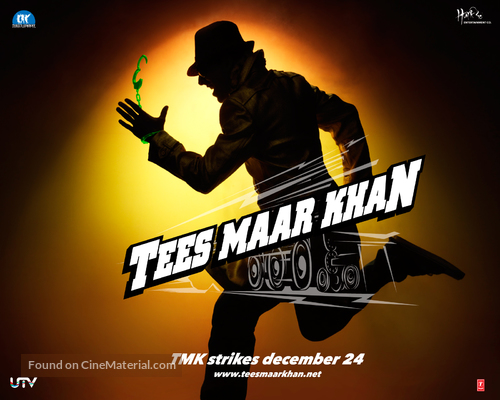 Tees Maar Khan - Indian Movie Poster