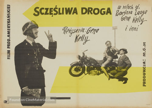 The Happy Road - Polish Movie Poster