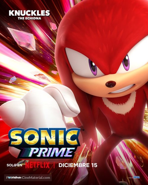 &quot;Sonic Prime&quot; - Ecuadorian Movie Poster