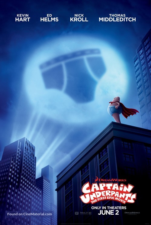Captain Underpants - Movie Poster