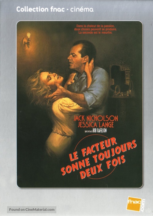 The Postman Always Rings Twice - French DVD movie cover