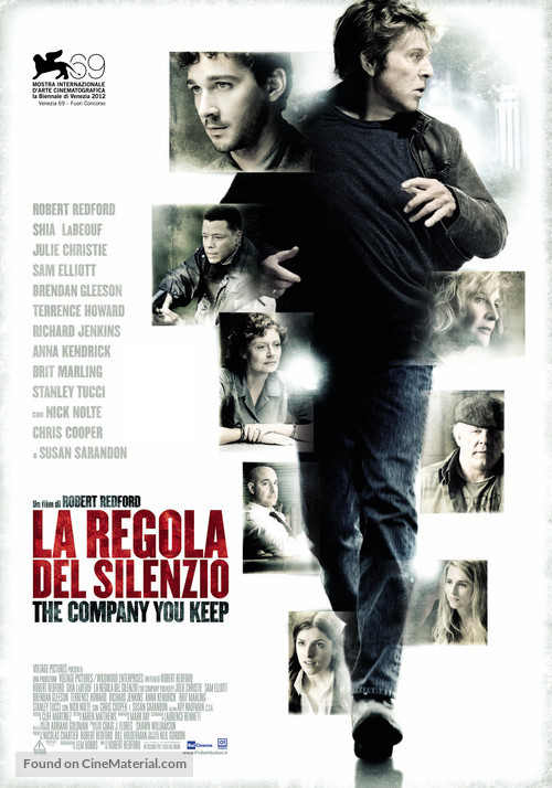 The Company You Keep - Italian Movie Poster