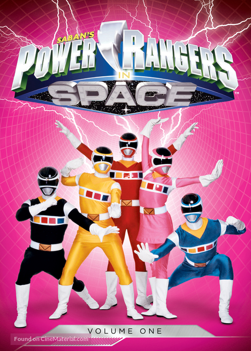 &quot;Power Rangers in Space&quot; - DVD movie cover