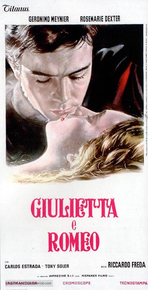 Romeo e Giulietta - Italian Movie Poster