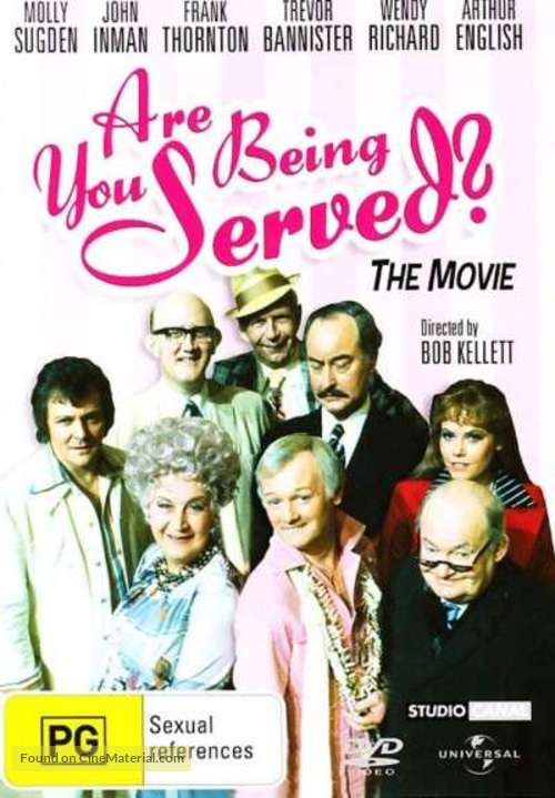 Are You Being Served? - Australian DVD movie cover