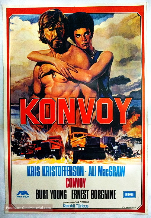 Convoy - Turkish Movie Poster