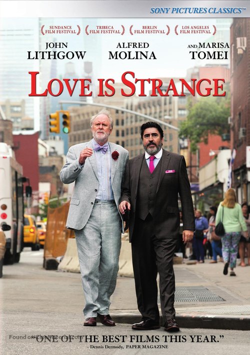 Love Is Strange - DVD movie cover