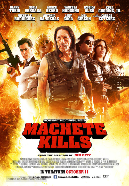 Machete Kills - Canadian Movie Poster