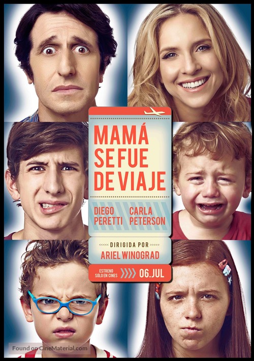 Mam&aacute; se fue de viaje - Argentinian Movie Poster