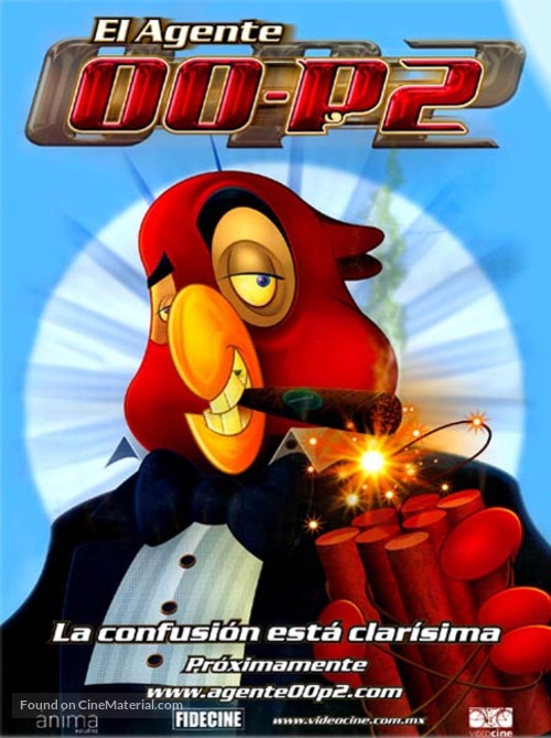 Agente 00-P2, El - Mexican Movie Poster
