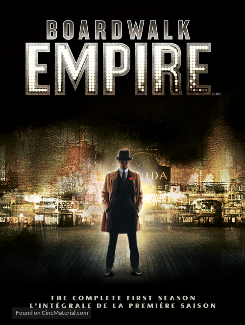 &quot;Boardwalk Empire&quot; - Canadian DVD movie cover