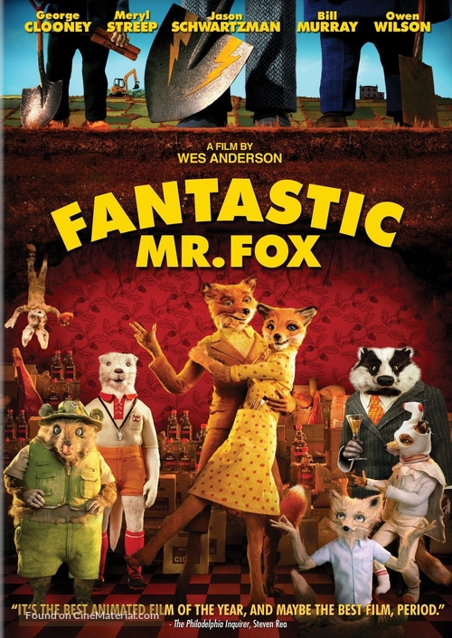 Fantastic Mr. Fox - DVD movie cover