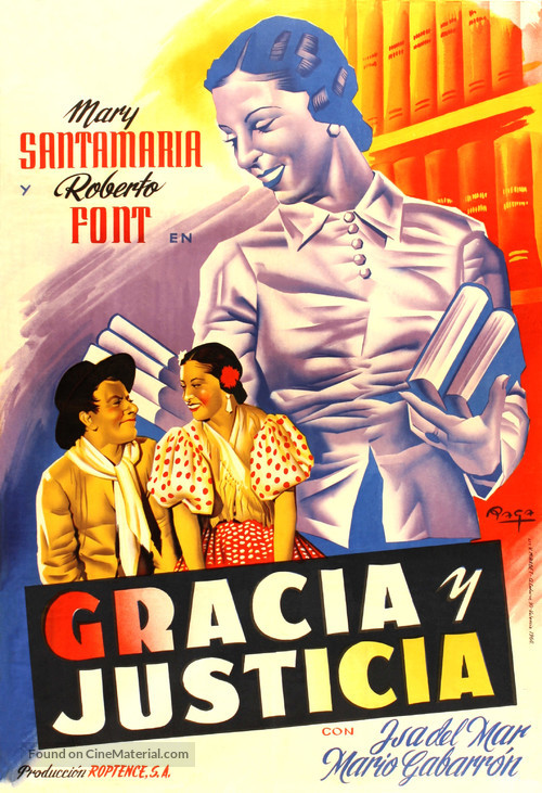 Gracia y justicia - Spanish Movie Poster