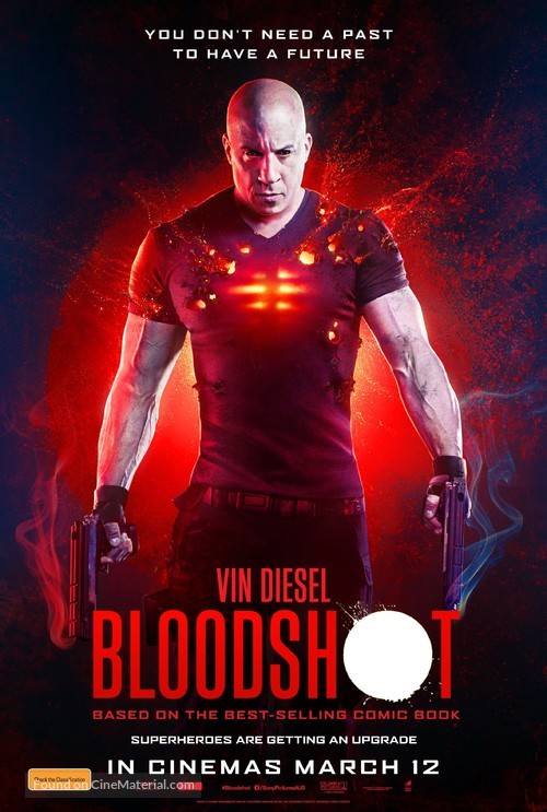 Bloodshot - Australian Movie Poster