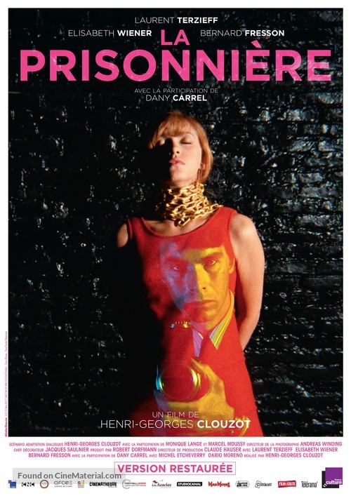 Prisonni&eacute;re, La - French Movie Poster