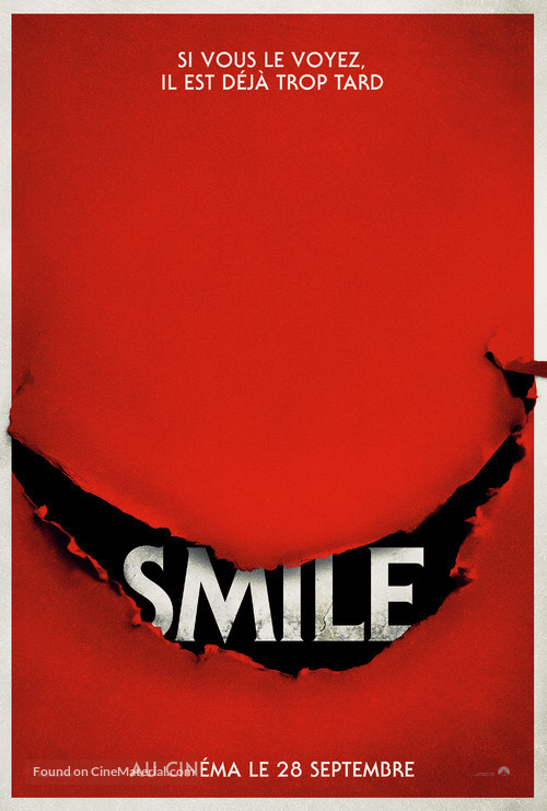 Smile - French Movie Poster