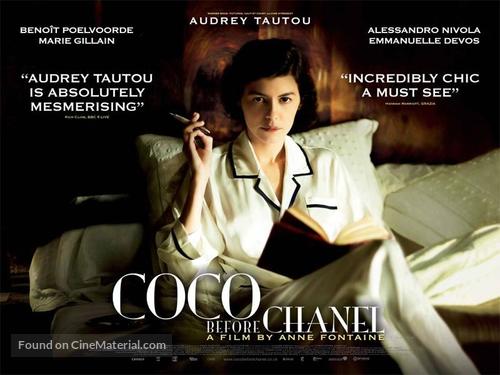 Coco avant Chanel - British Movie Poster