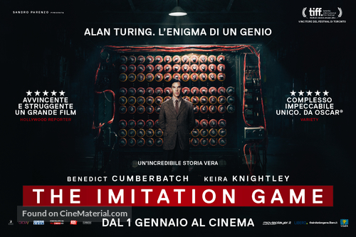 The Imitation Game - Italian Movie Poster