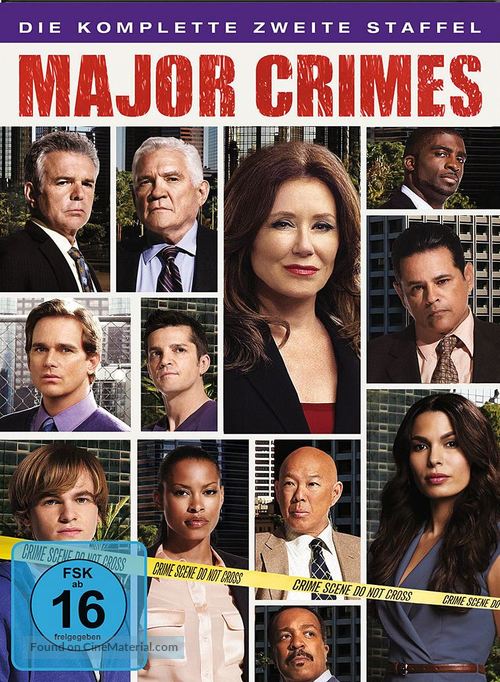 &quot;Major Crimes&quot; - German DVD movie cover