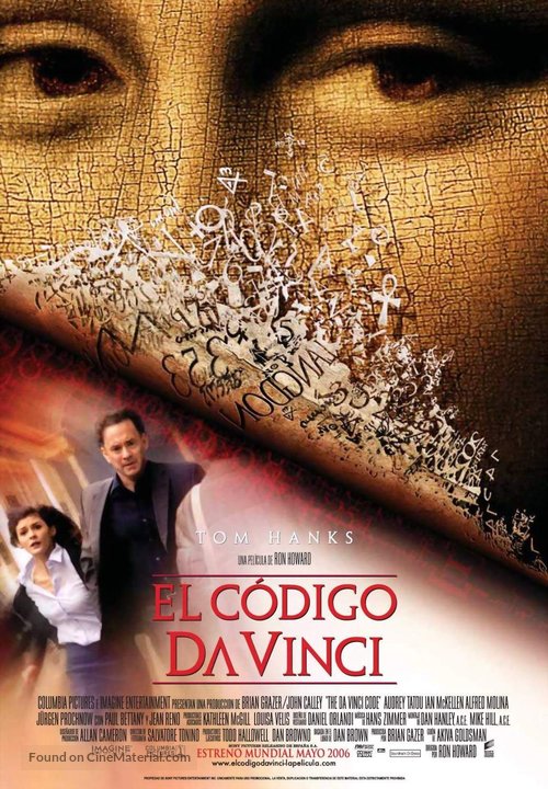 The Da Vinci Code - Spanish Movie Poster